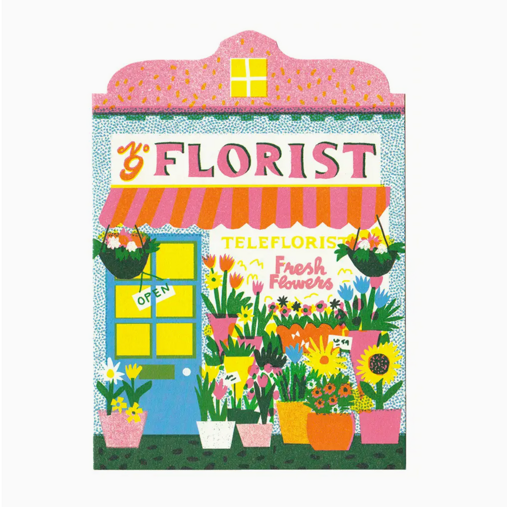 Florist Shop Greetings Card