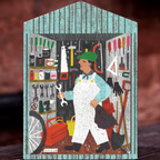 Tool Shed Greetings Card