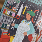 Tool Shed Greetings Card