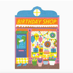 Birthday Shop Greetings Card
