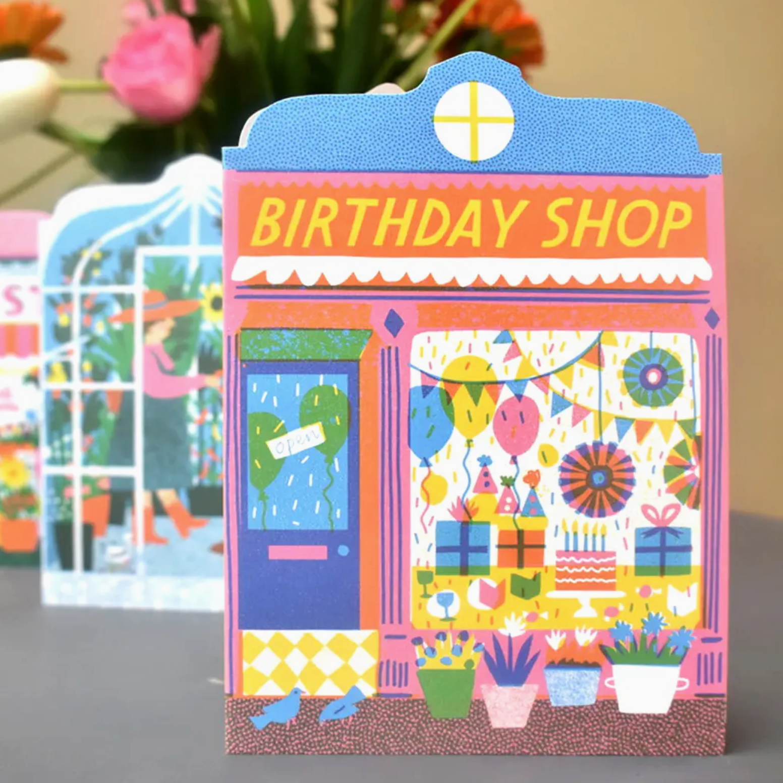 Birthday Shop Greetings Card