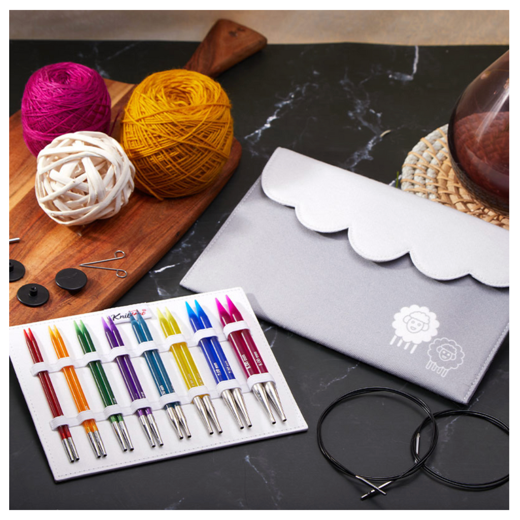 Trendz Circular Knitting Needles Interchangeable : DELUXE Set