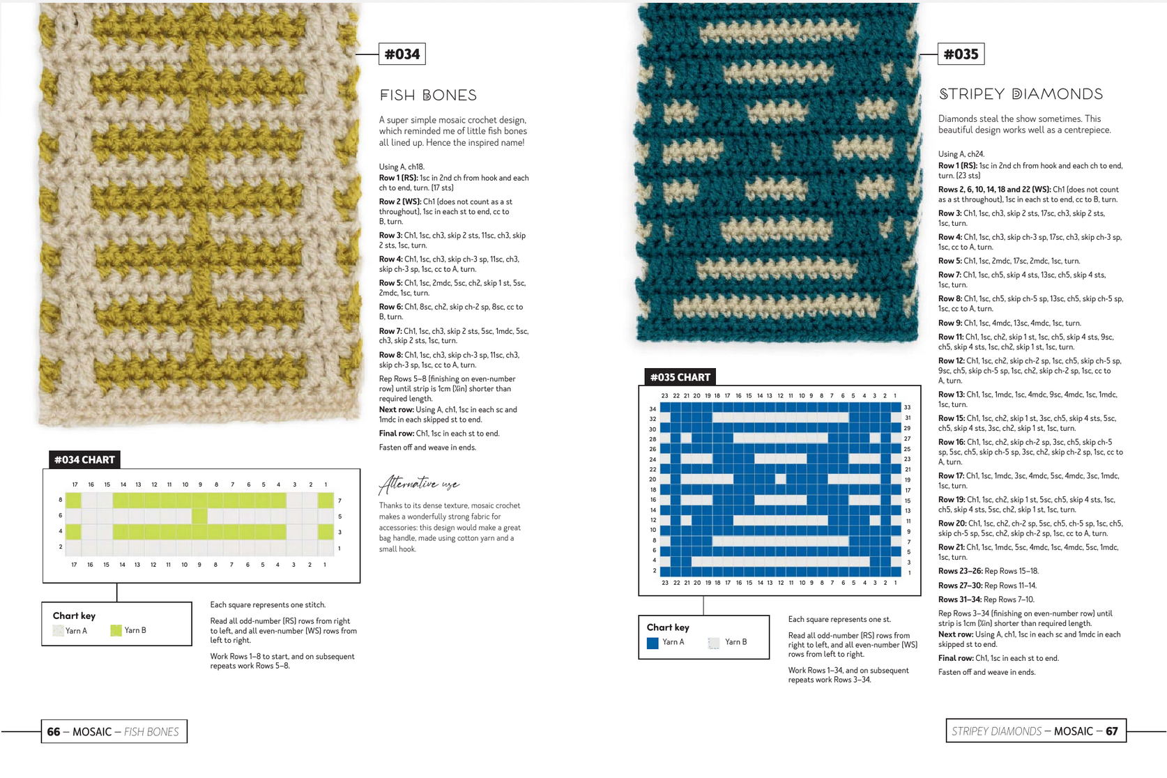 Mix and Match Modern Crochet Blankets