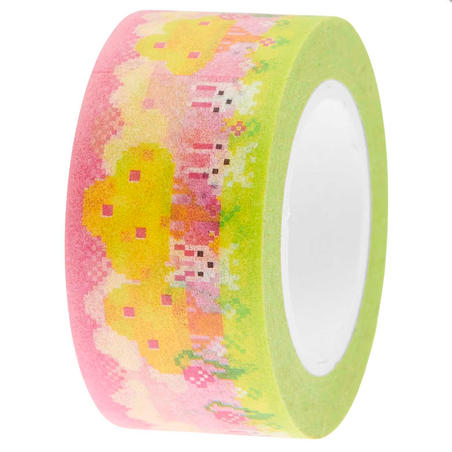 Pixel Landscape Washi Tape