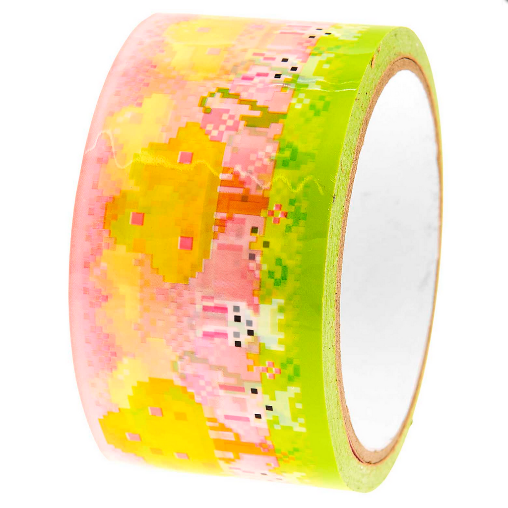 Adhesive Parcel Tape : Pixel Landscape