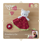 Lovey Crochet Kit : Strawberry Cat