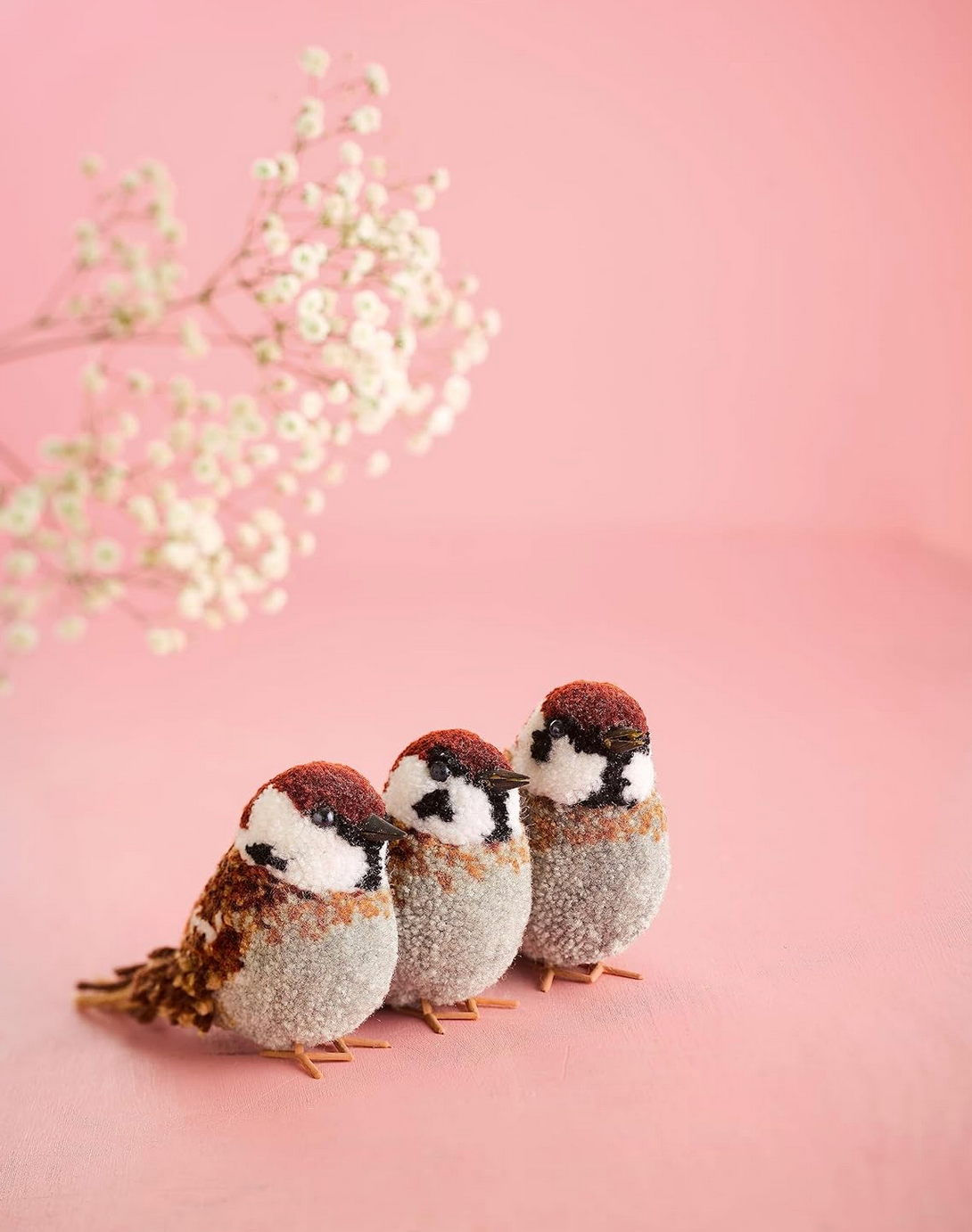 Pom-Pom Birds : Craft an artisan yarn flock by Susanne Pypke