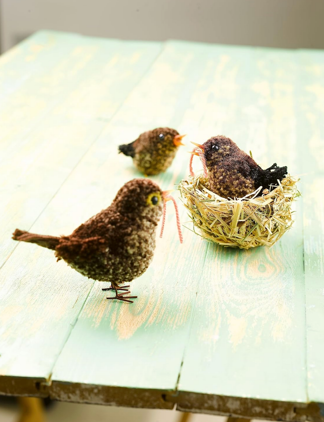 Pom-Pom Birds : Craft an artisan yarn flock by Susanne Pypke