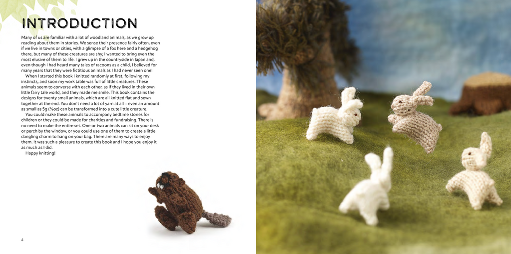 Knit a Mini Woodland by Sachiyo Ishii
