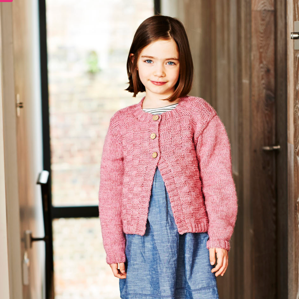 Kids Cardigan Pattern 9552 Age 2-11 years