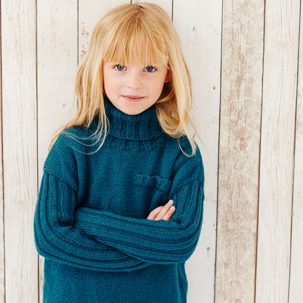 Kids Sweater Pattern 9438 Age 2-11 years