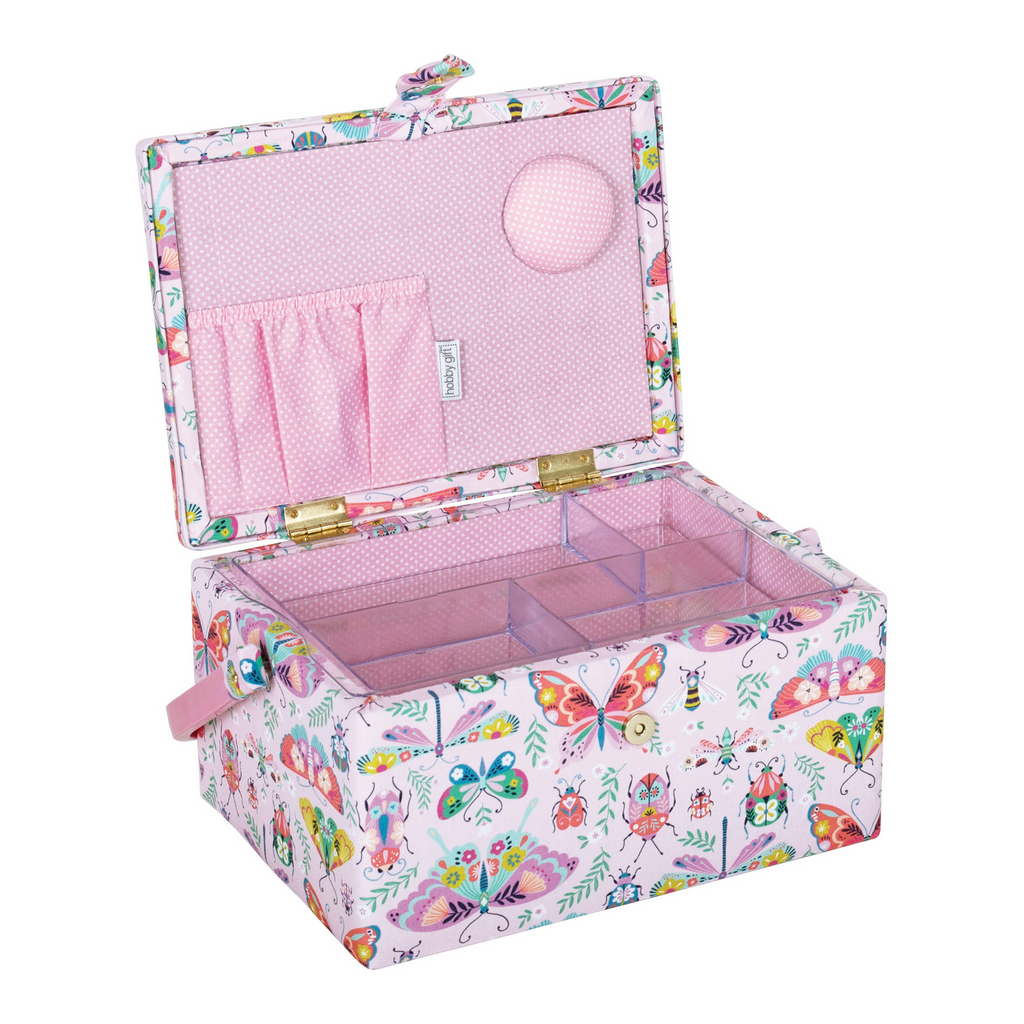 Sewing Box (M) : Bugs & Butterflies