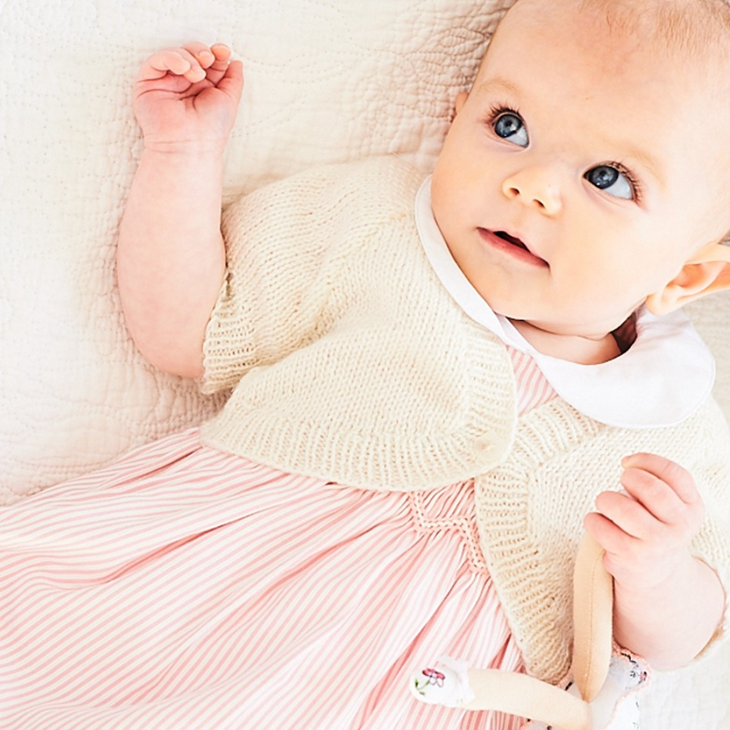 Baby Cardigans 9909 4-Ply Knitting Pattern