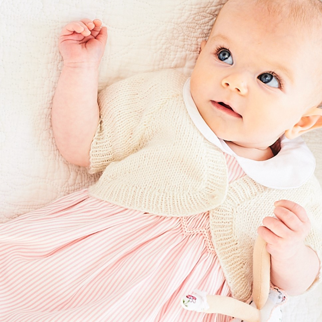 Baby Cardigans 9909 4-Ply Knitting Pattern