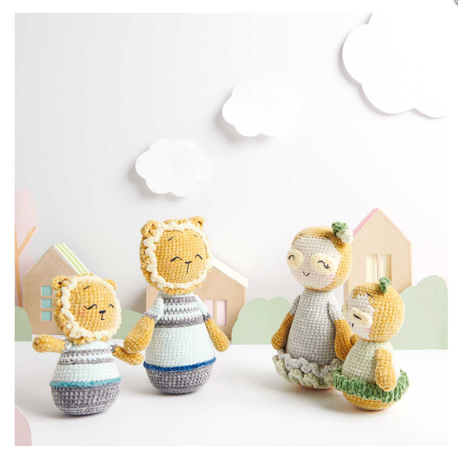 Ricorumi 25g Nilli Nilli Chenille : Mustard 004