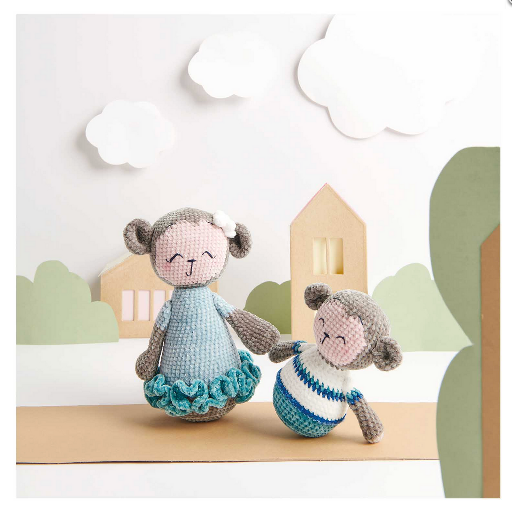 Ricorumi 25g Nilli Nilli Chenille : Beige Grey 022