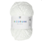 Ricorumi 25g Nilli Nilli Chenille : White 001