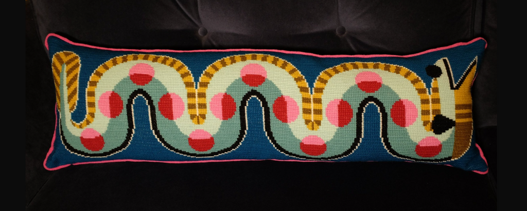 Emily Peacock Cross Stitch Kit : Celine the Eel