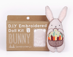 Bunny Plushie Embroidery Kit