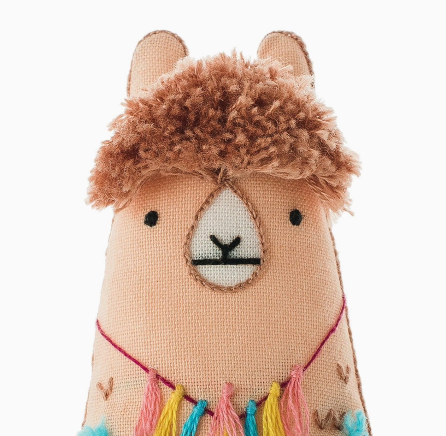 Llama Plushie Embroidery Kit