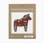 Dala Horse : DIY Stitched Ornament Kit
