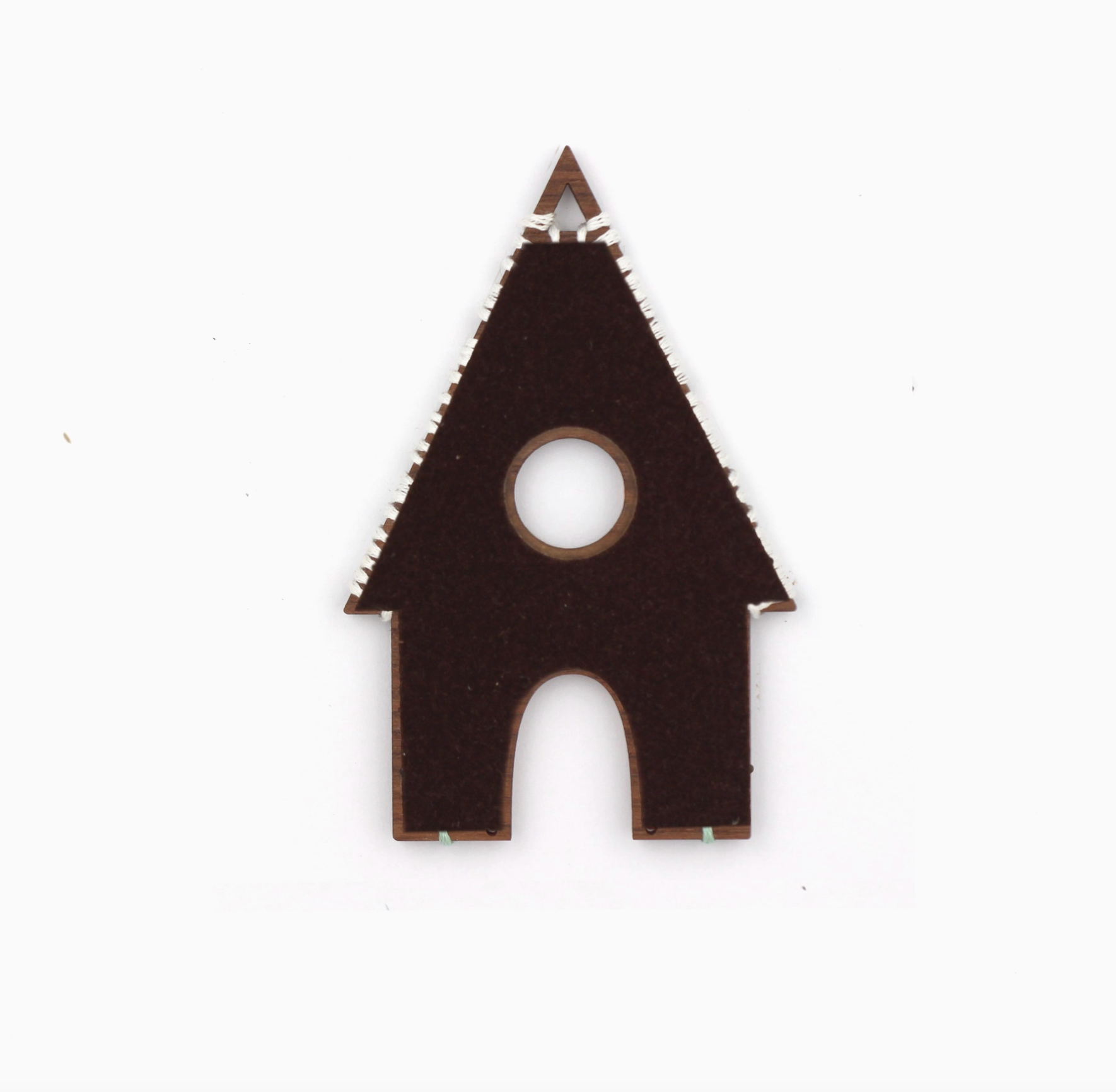 Gingerbread House : DIY Stitched Ornament Kit