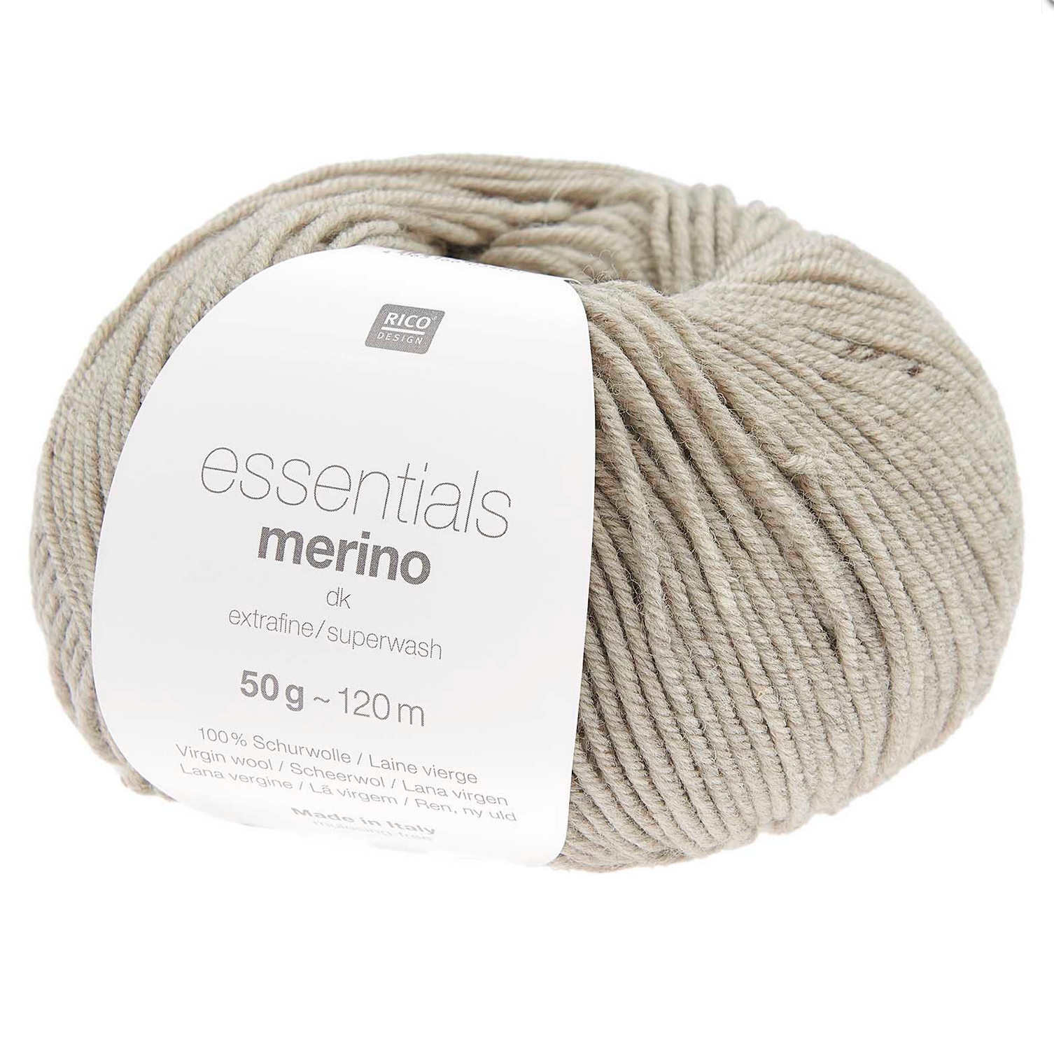Rico Essentials Merino DK  101 Beige Melange
