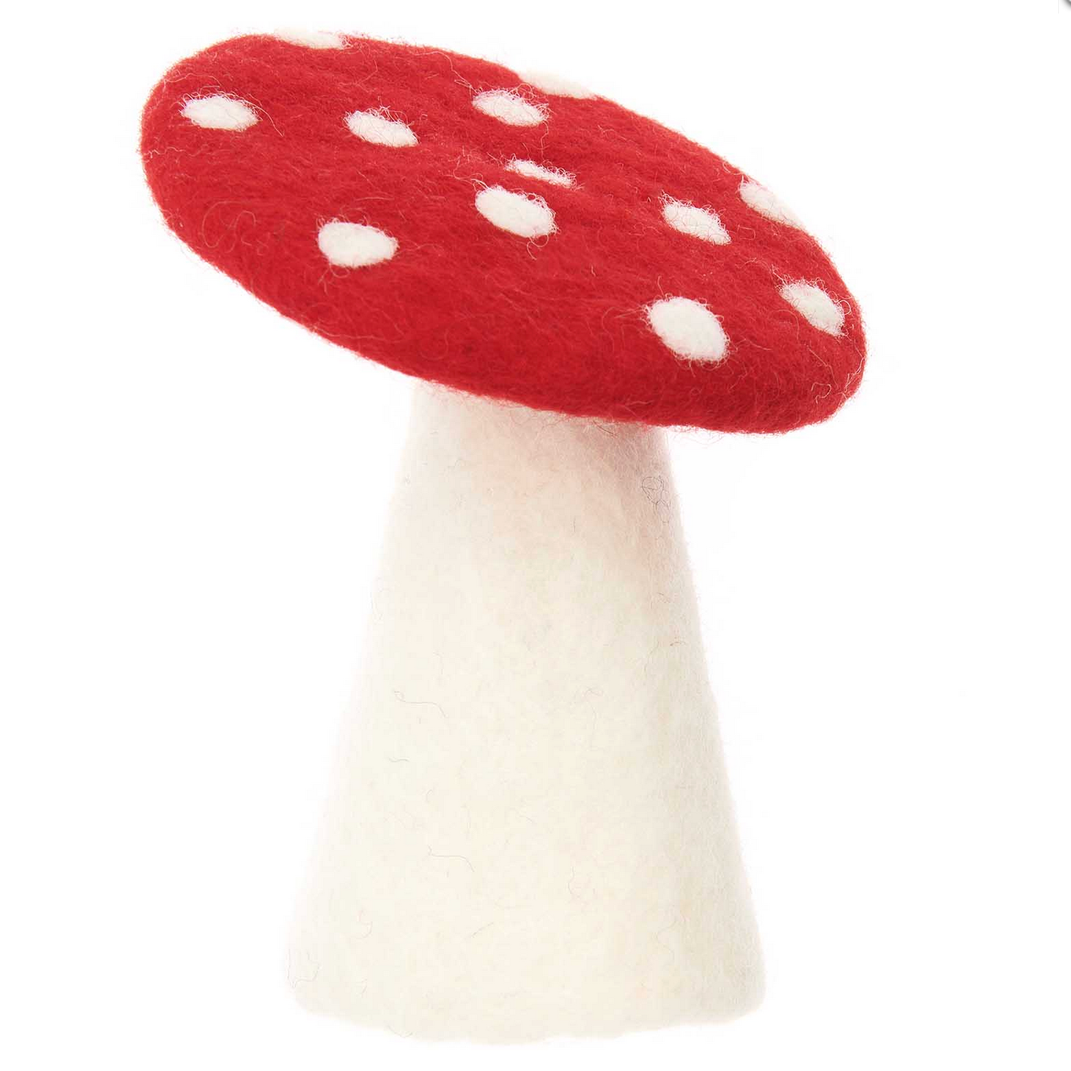 Felt Toadstool / Mushroom Egg Cosy or Decoration