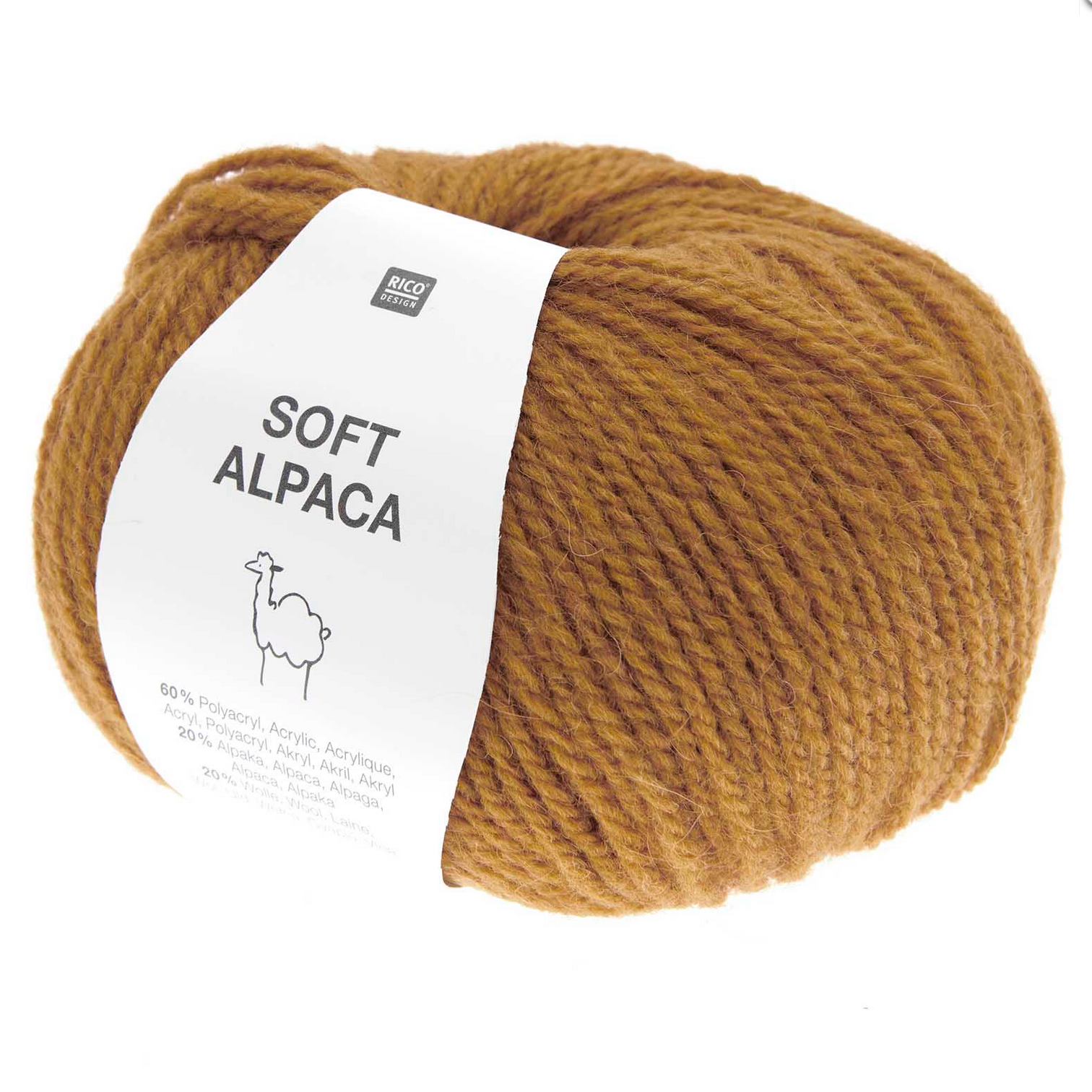 Rico Soft Alpaca :  002 Mustard