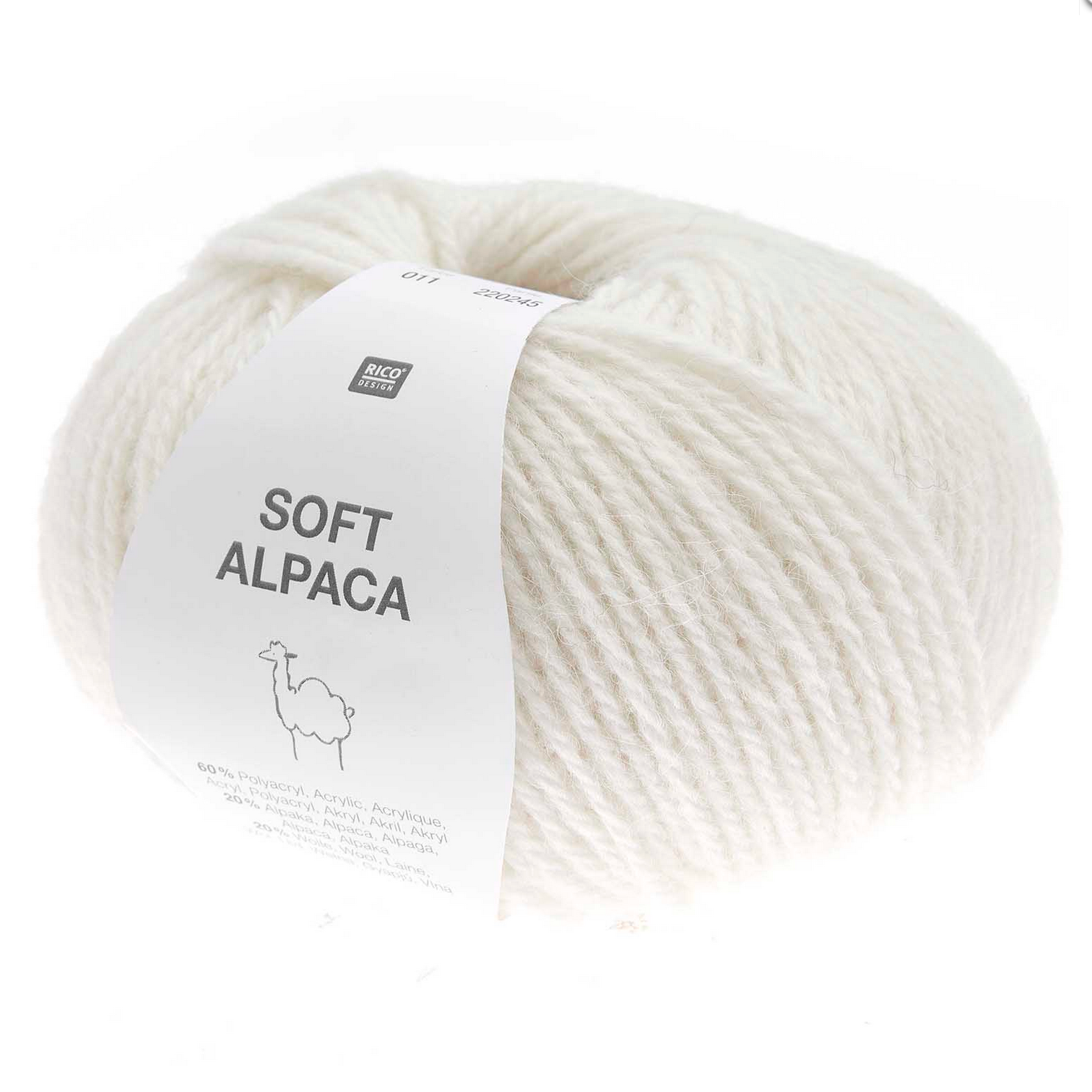 Rico Soft Alpaca :  011 Cream