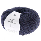 Rico Soft Alpaca :  012 Navy Blue