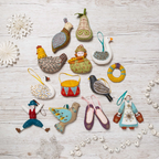 12 Days of Christmas Felt & Stitch Kit - the Whole Set
