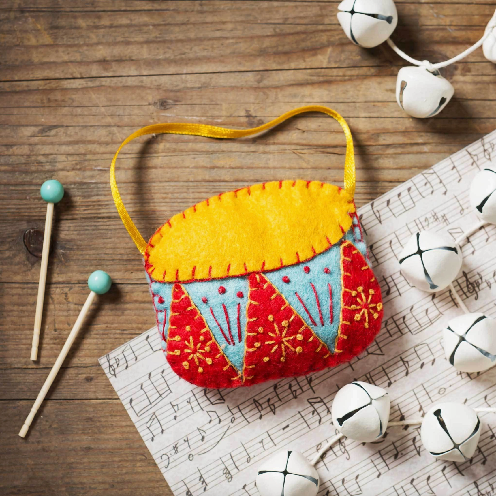 12 Days of Christmas Felt & Stitch Kit - the Whole Set