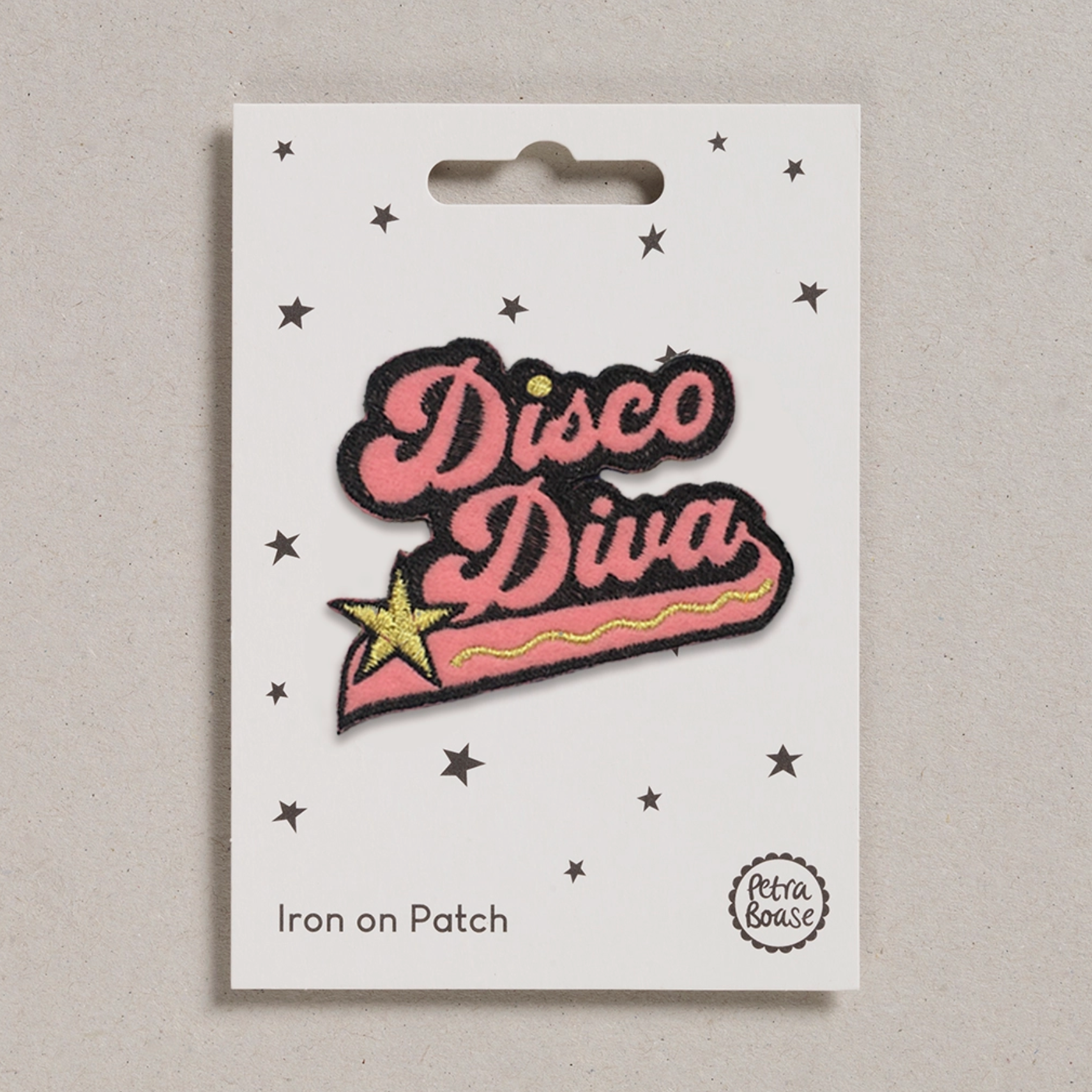 Disco Diva Iron On Patch