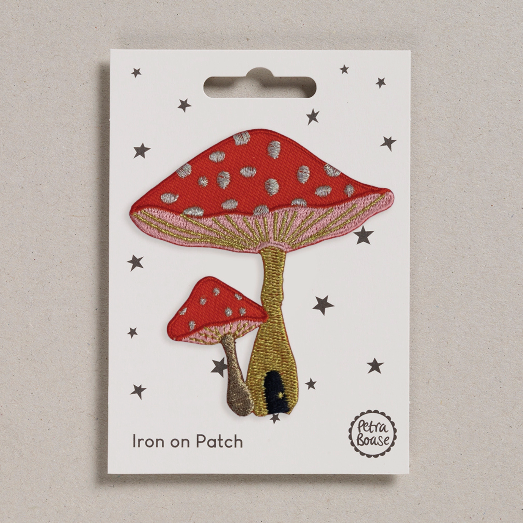 Toadstools Iron On Patch