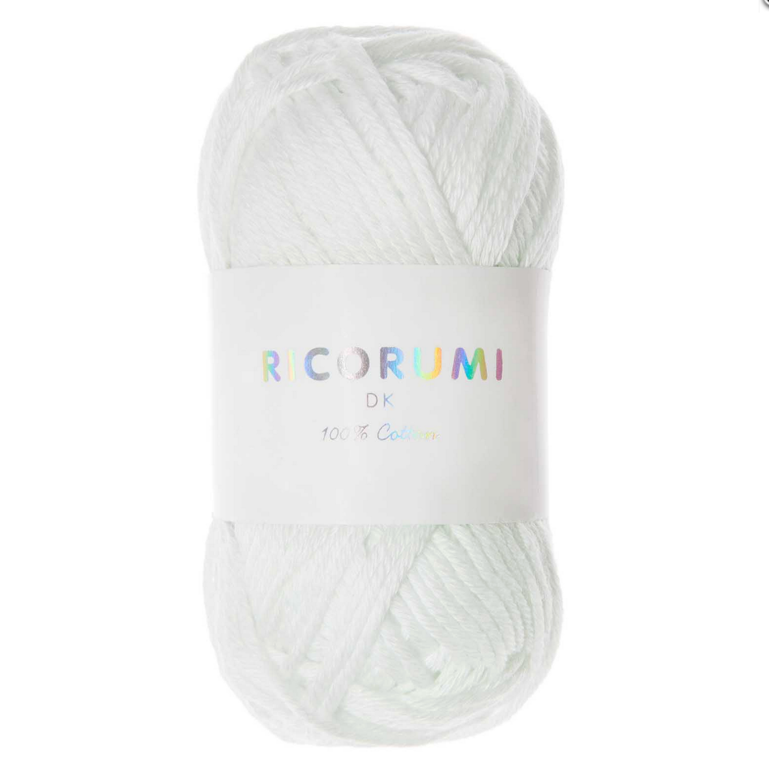 Ricorumi 25g Cotton : Glow in the Dark White