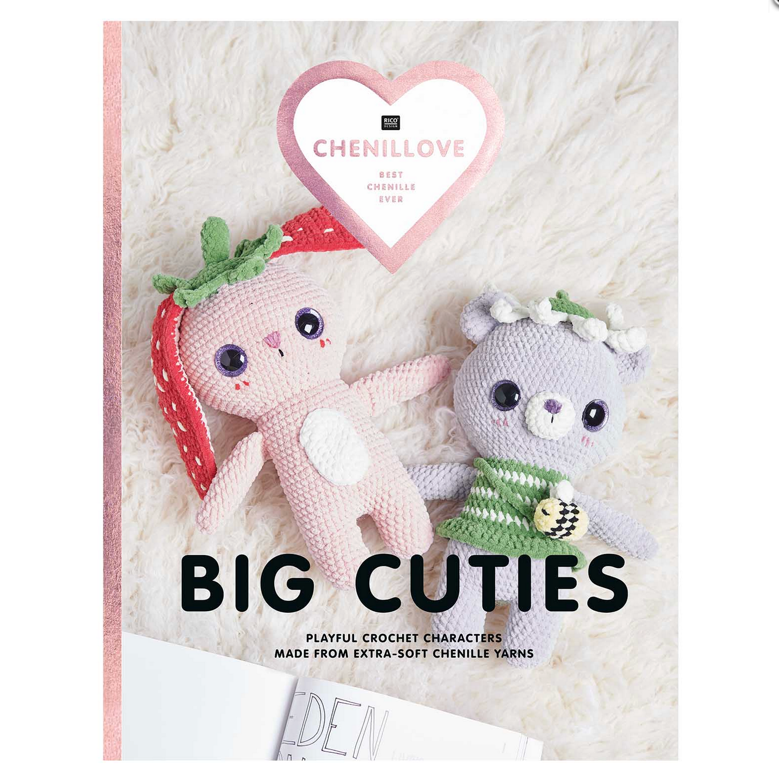 Chenillove Pattern Book : Big Cuties Soft Toys