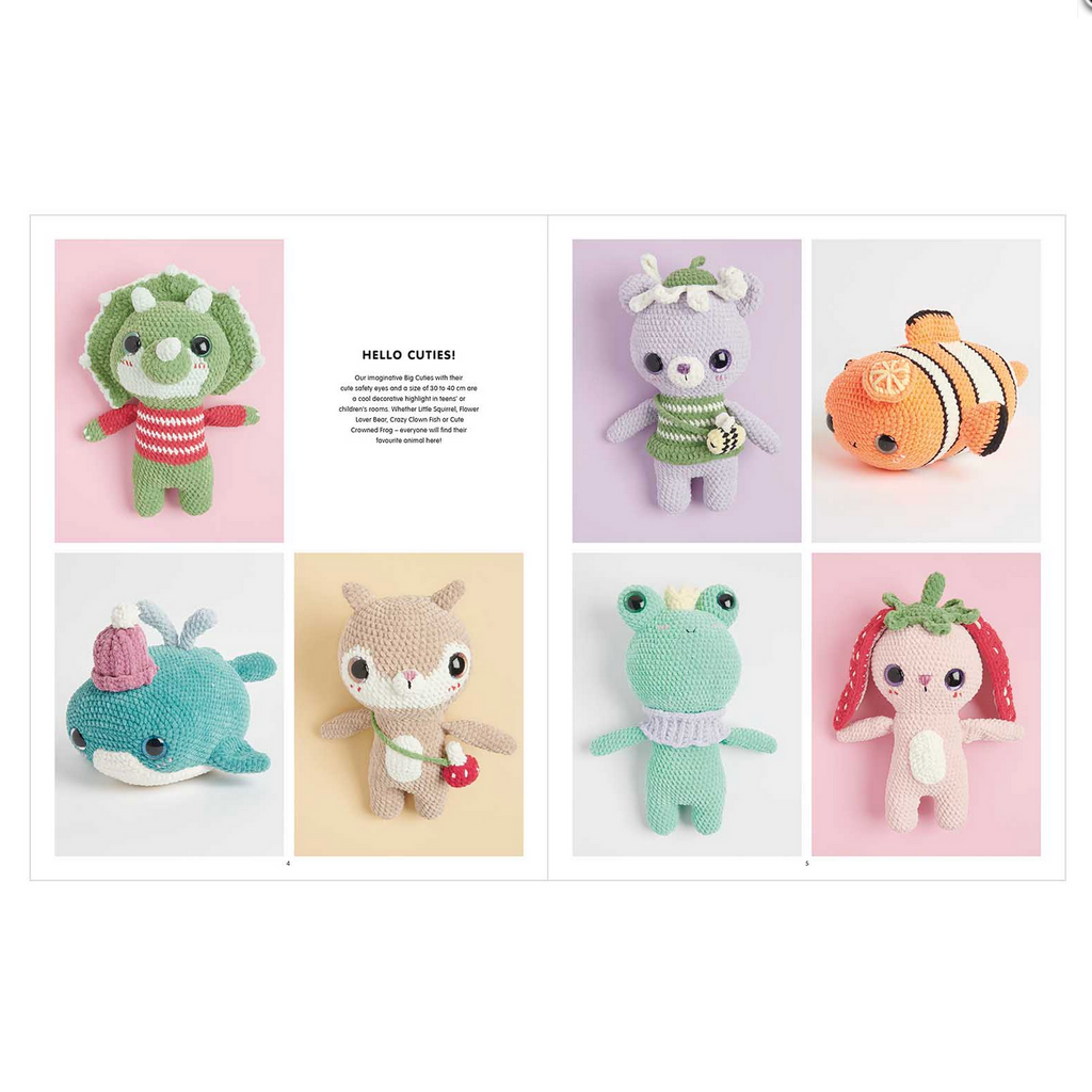 Chenillove Pattern Book : Big Cuties Soft Toys
