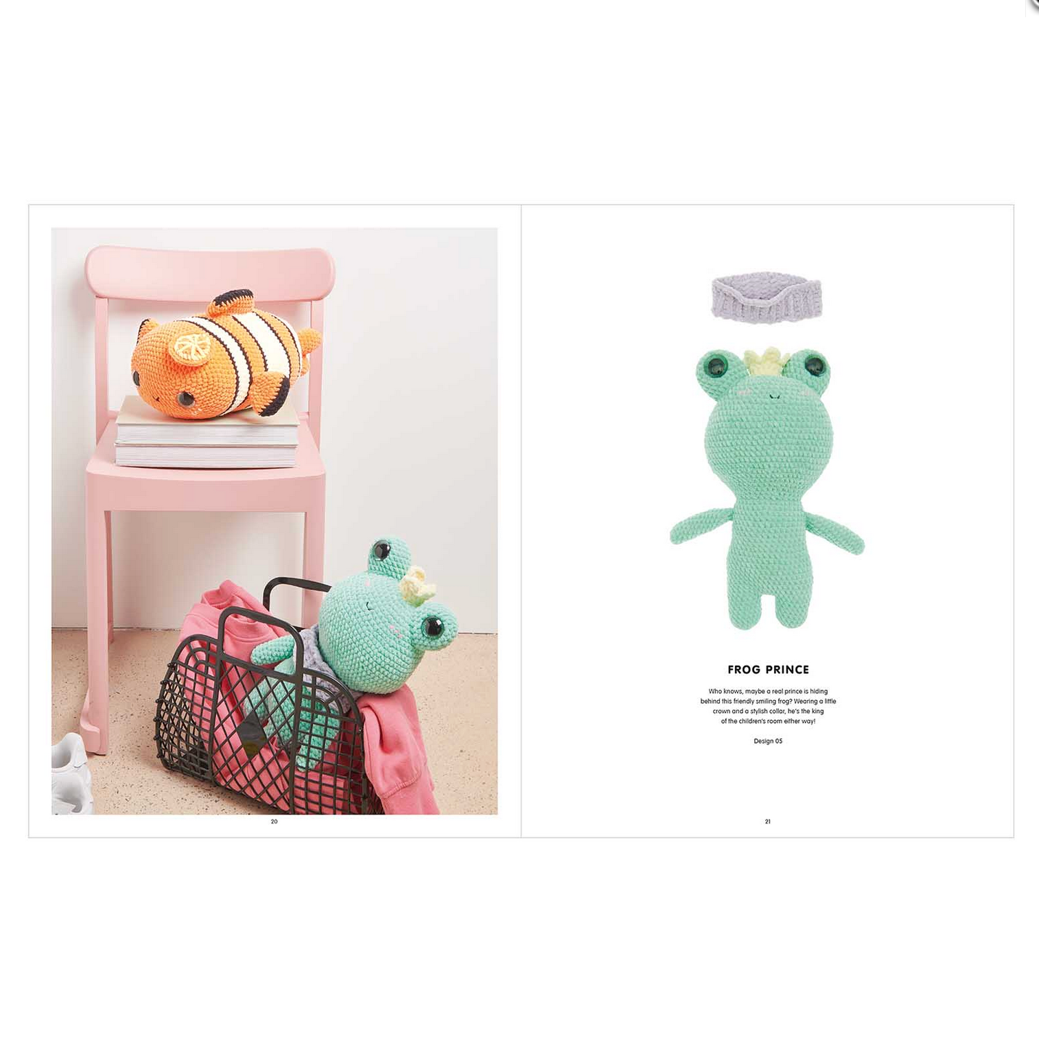 Chenillove Pattern Book : Big Cuties Soft Toys