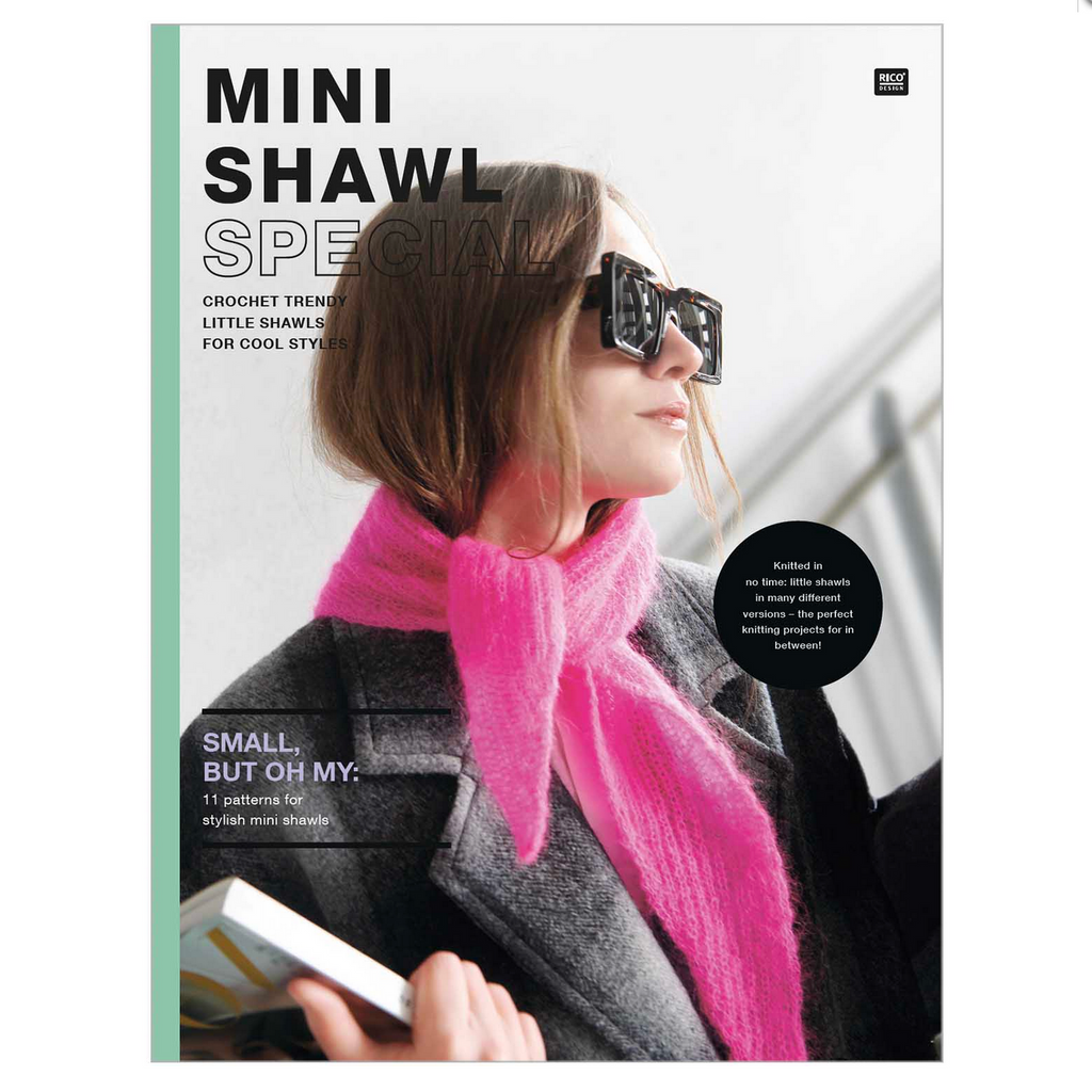 Special " Mini shawls " Knitting Book