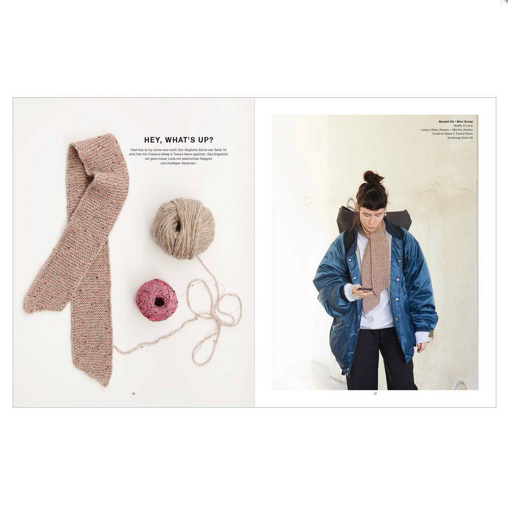 Special " Mini shawls " Knitting Book