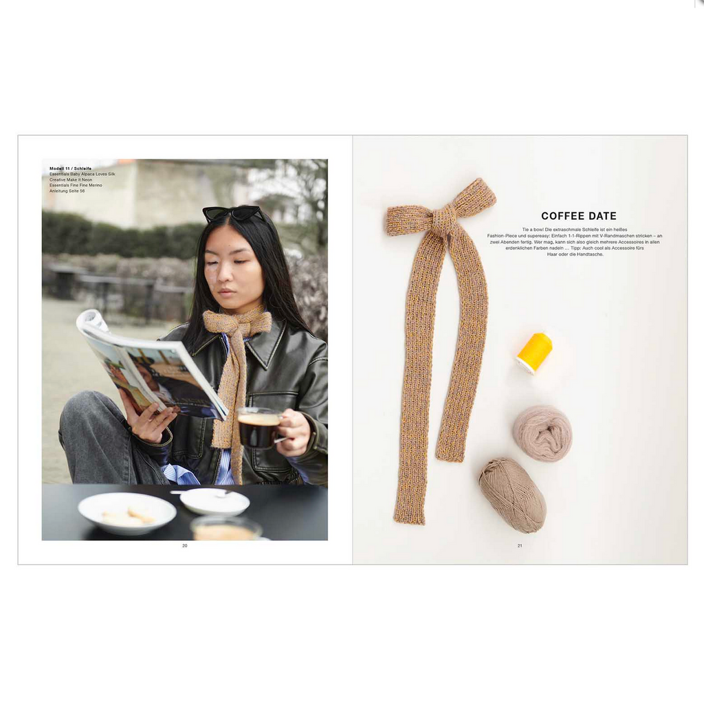 Special " Mini shawls " Knitting Book