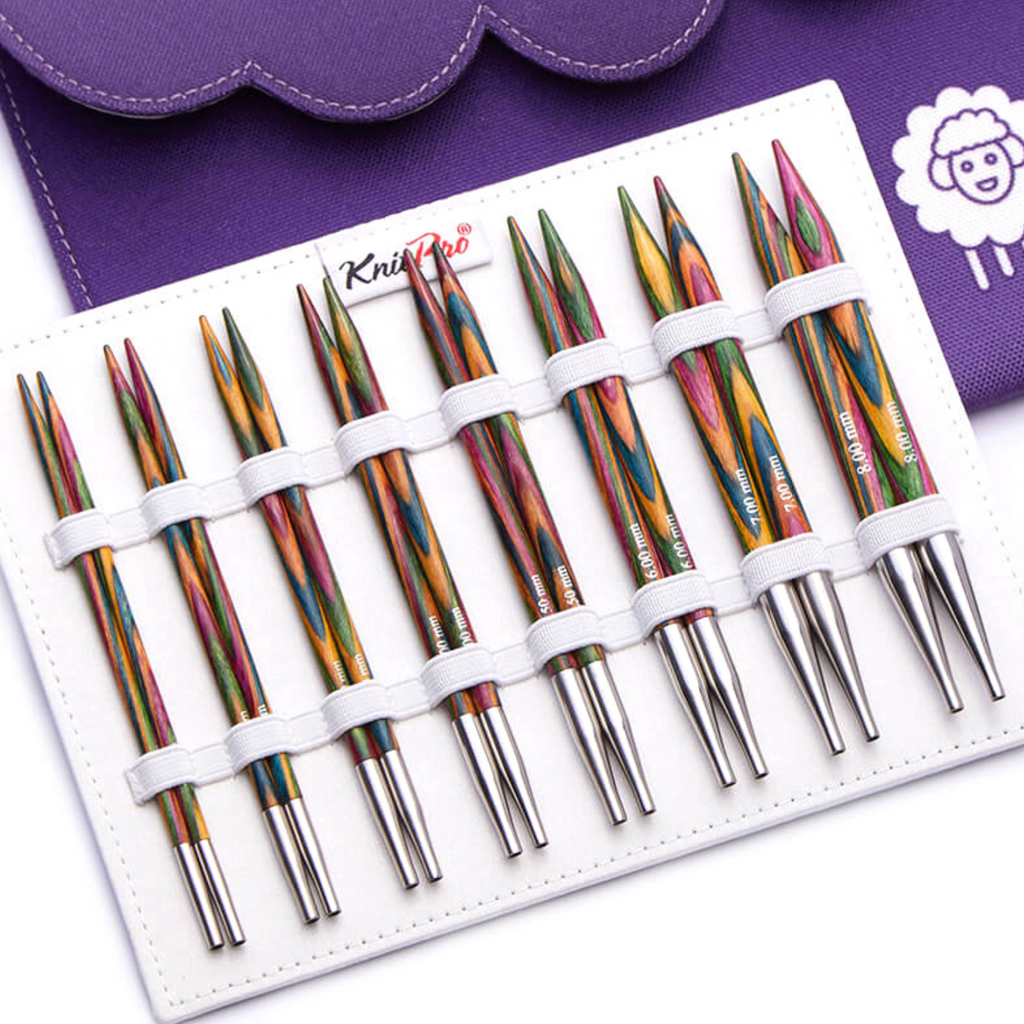 Knitting Needles Pins : Circular : Interchangeable : Symfonie : Deluxe Set