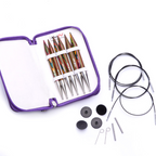 Knitting Needles Pins : Circular : Interchangeable : Symfonie : Chunky Set
