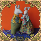 Sewing Kit : Mice : Prosper, Gruyère & Nina Gorgonzola