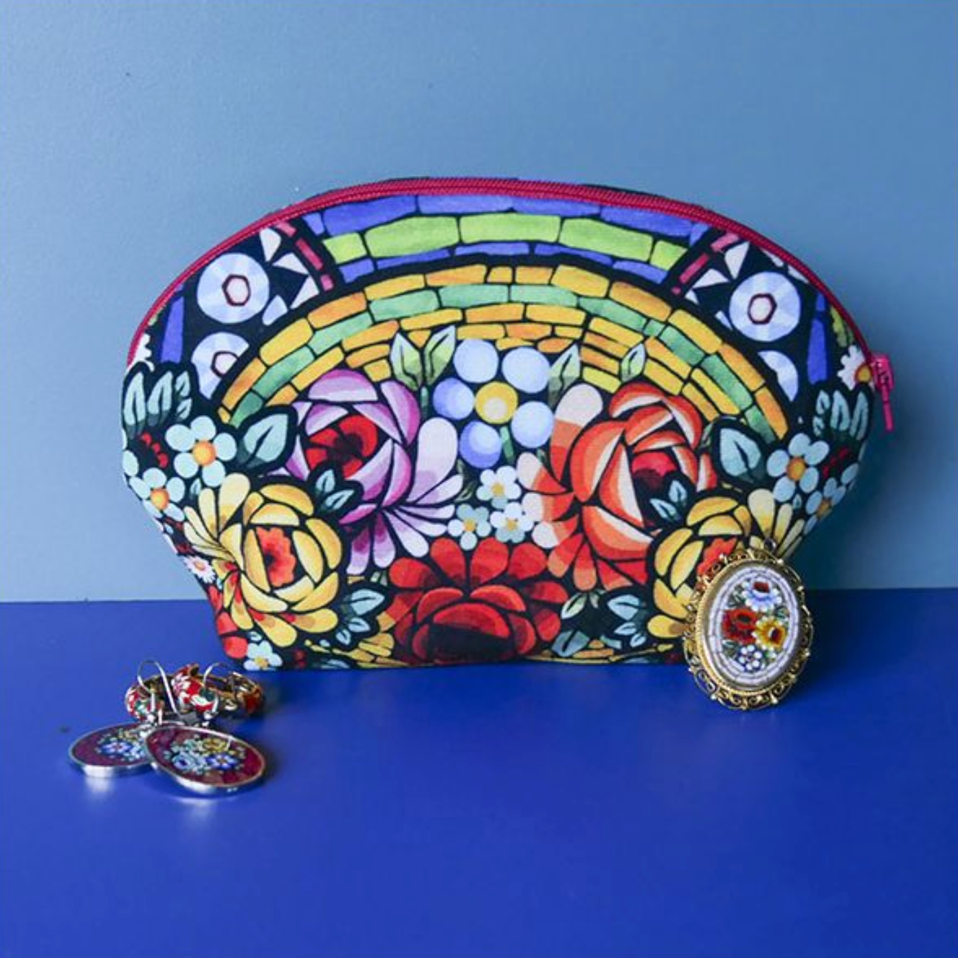 Velvet Pouch Sewing Kit : Lison Pouch : San Marco