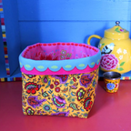 Velvet Basket Sewing Kit : Tigers