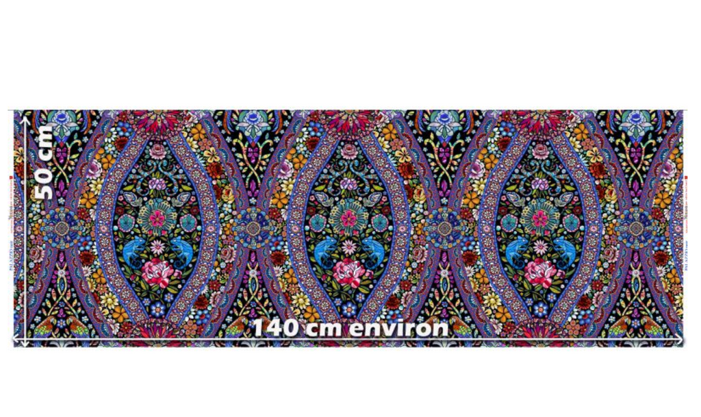 Half Metre : Odile Bailloeul VELVET Palazzio Noir