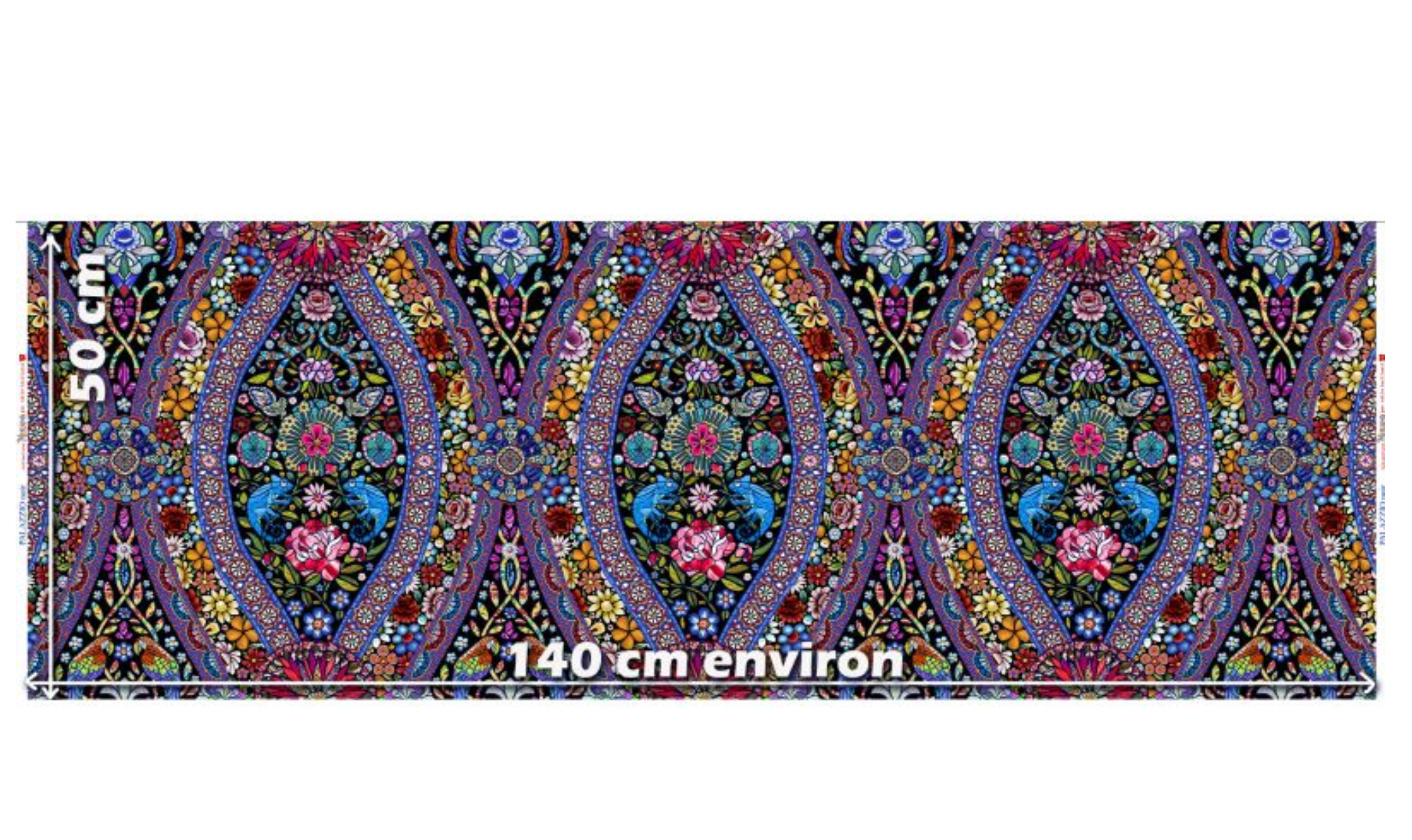 Half Metre : Odile Bailloeul VELVET Palazzio Noir