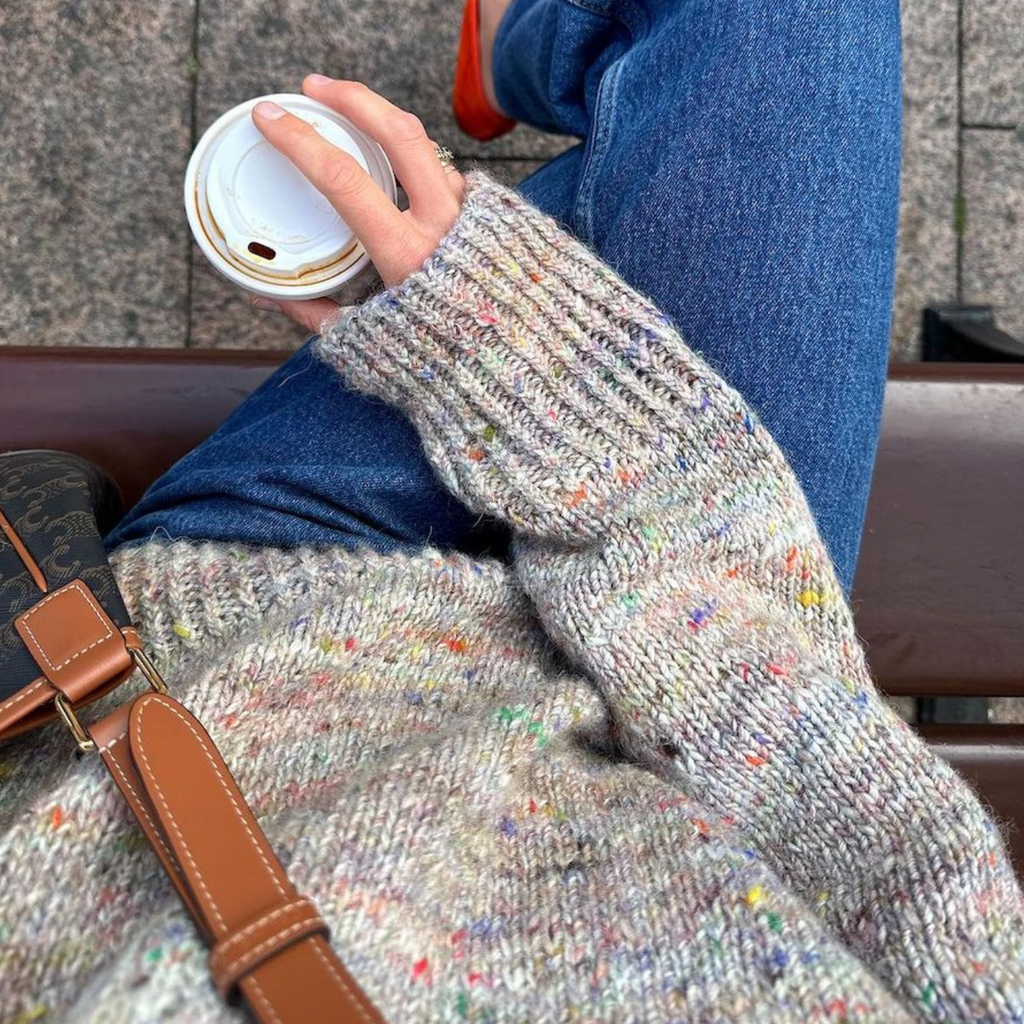 Terrazzo Sweater Noro Madara Knitting Kit